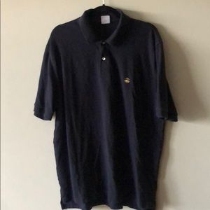 Brooks Brothers Navy Blue Cotton Polo